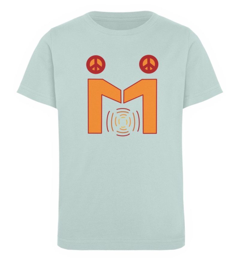 "Monte für Frieden" - Kinder Organic T-Shirt-7033