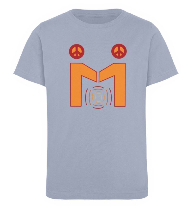 "Monte für Frieden" - Kinder Organic T-Shirt-7086