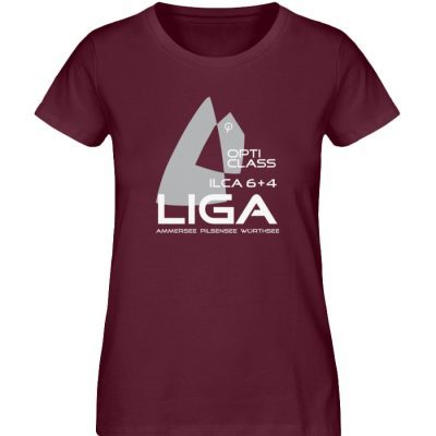 “Opti-ILCA-Liga” - Damen Premium Organic Shirt-839