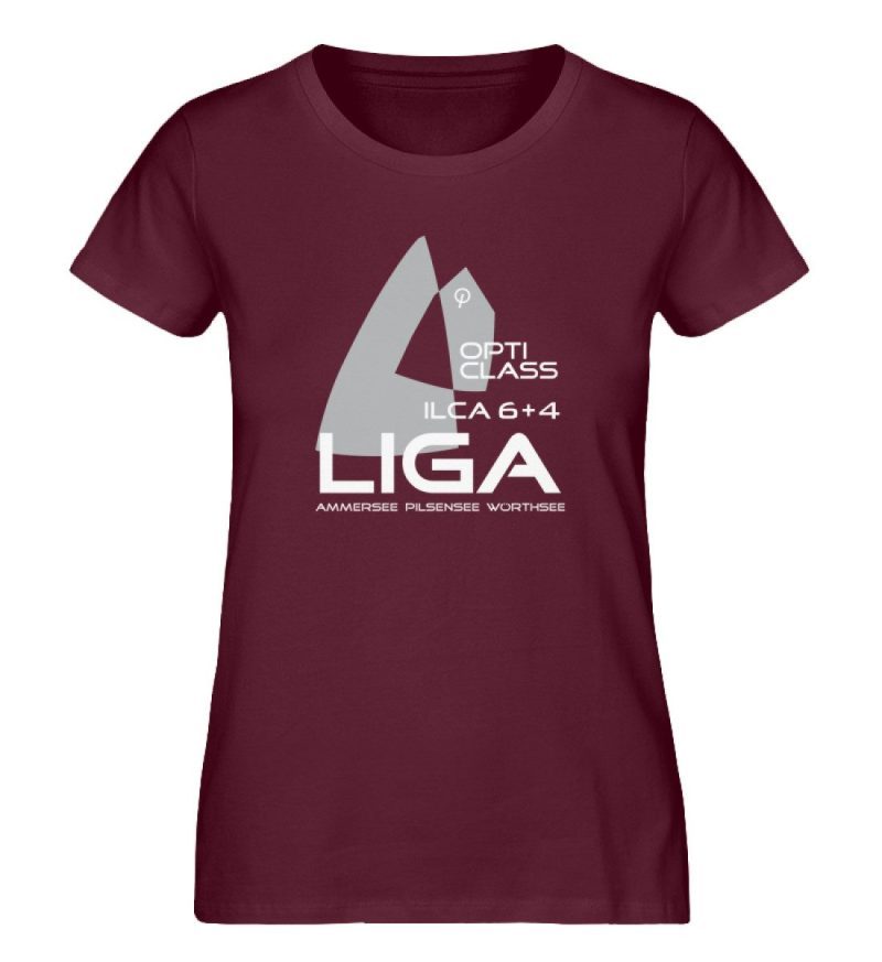 “Opti-ILCA-Liga” - Damen Premium Organic Shirt-839