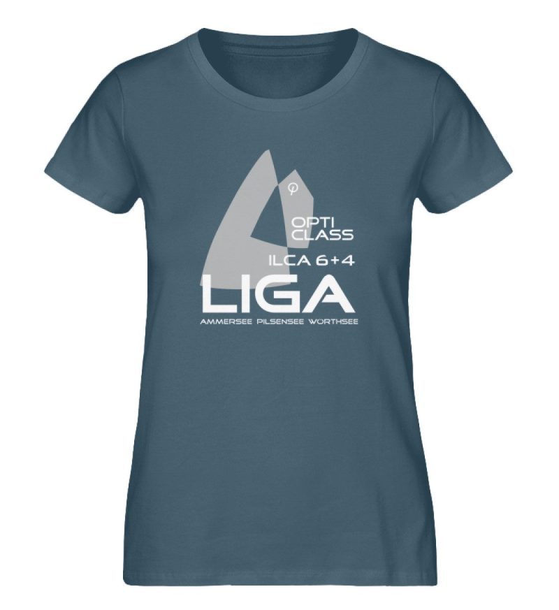 “Opti-ILCA-Liga” - Damen Premium Organic Shirt-6880