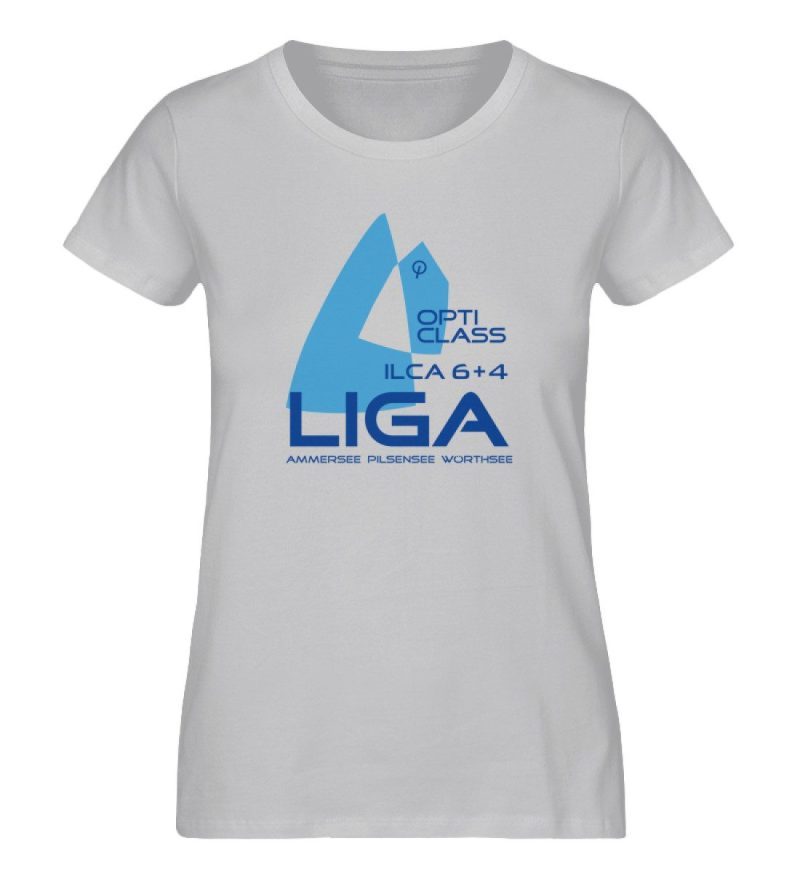 “Opti-ILCA-Liga” - Damen Premium Organic Shirt-17