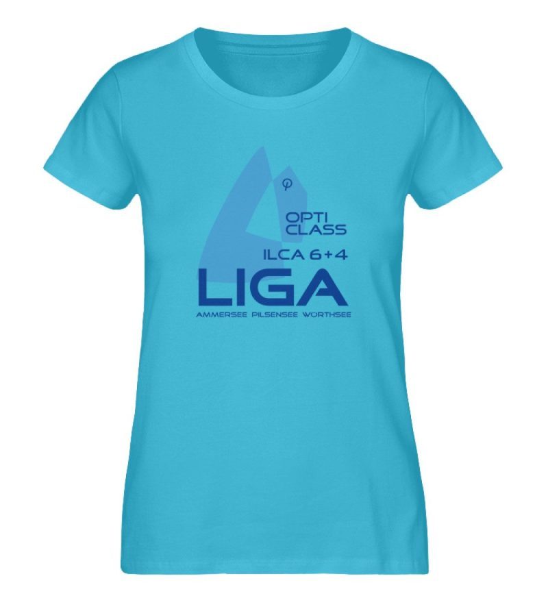 “Opti-ILCA-Liga” - Damen Premium Organic Shirt-2462
