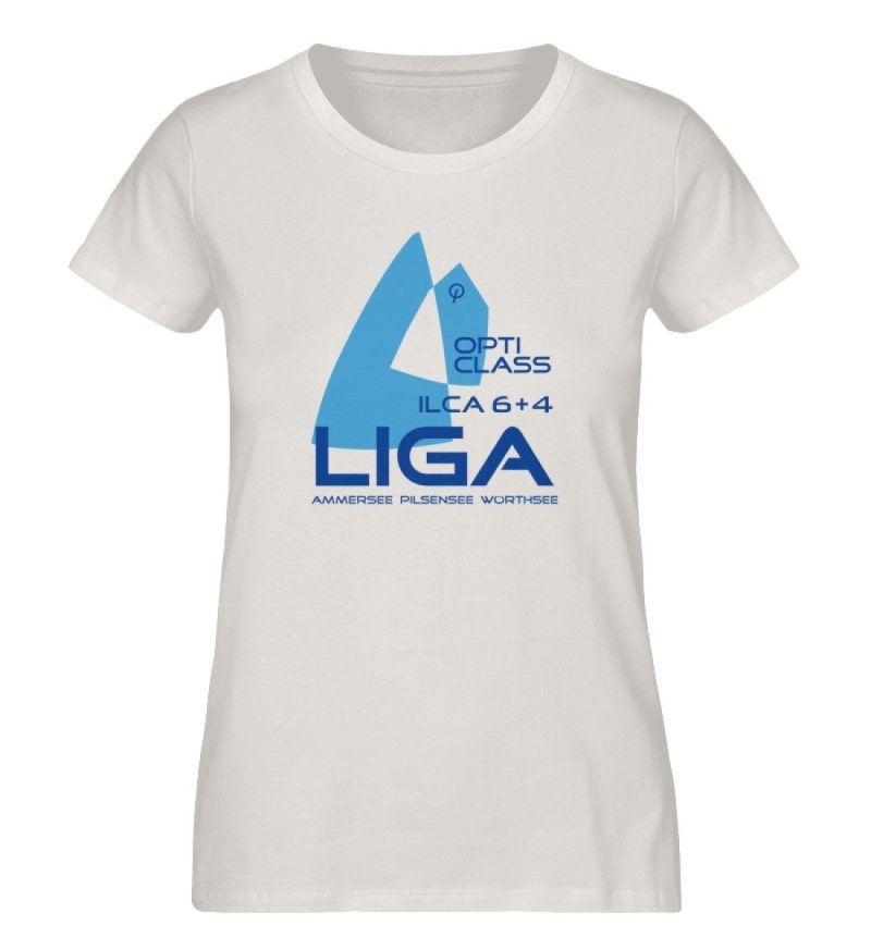 “Opti-ILCA-Liga” - Damen Premium Organic Shirt-6865