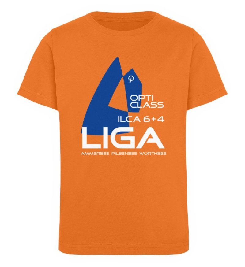 "Opti-ILCA-Liga” - Kinder Organic T-Shirt-6882
