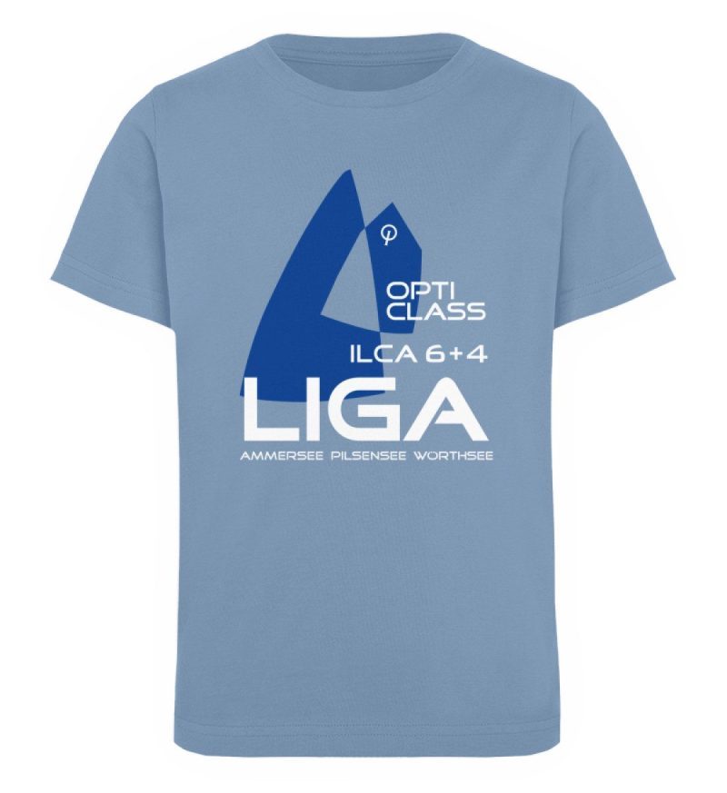 "Opti-ILCA-Liga” - Kinder Organic T-Shirt-7082