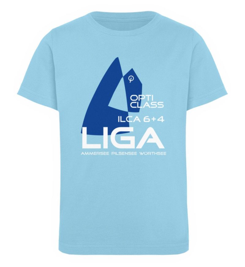 "Opti-ILCA-Liga” - Kinder Organic T-Shirt-674