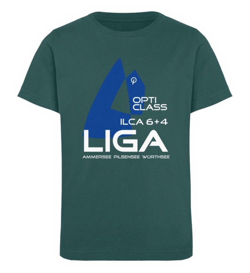"Opti-ILCA-Liga” - Kinder Organic T-Shirt-7032