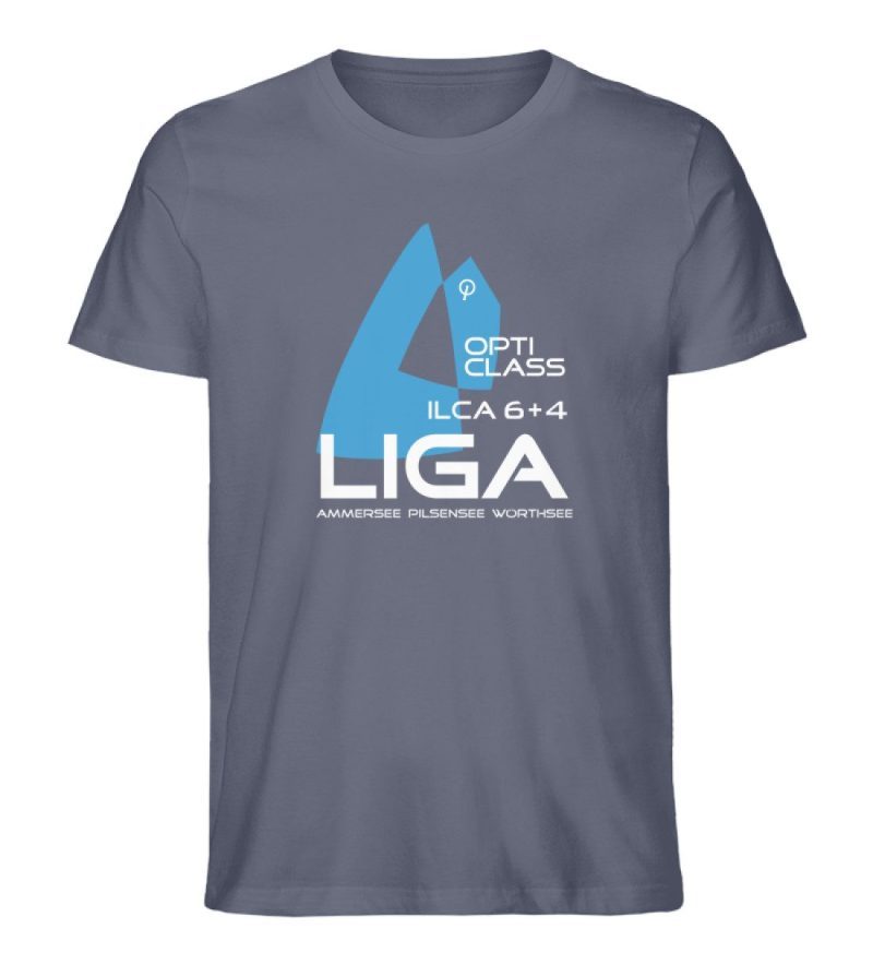 “Opti-ILCA-Liga” - Herren Premium Organic Shirt-7080