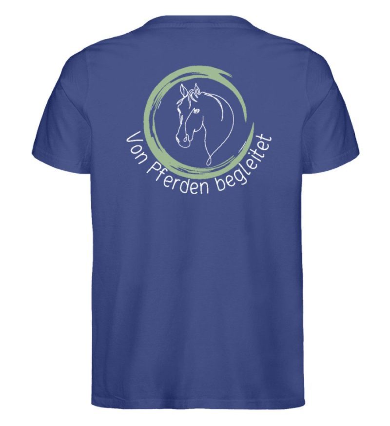 "von Pferden begleitet" - Herren Premium Organic Shirt-7139