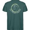 "von Pferden begleitet" - Herren Premium Organic Shirt-7032