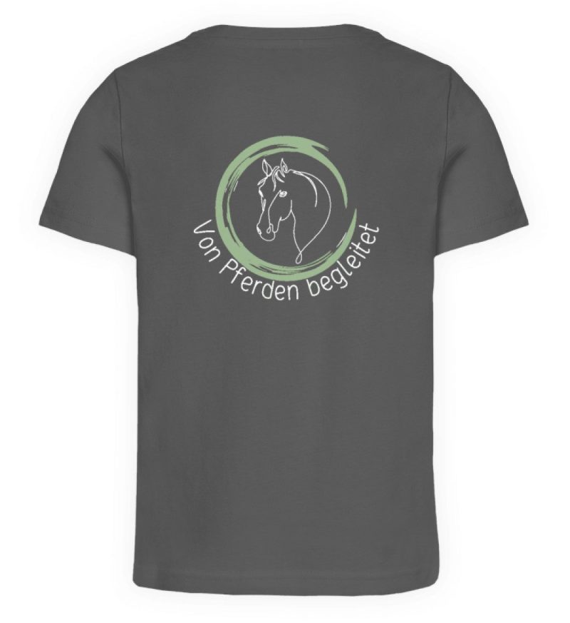 "Von Pferden begleitet" - Kinder Organic T-Shirt-6903