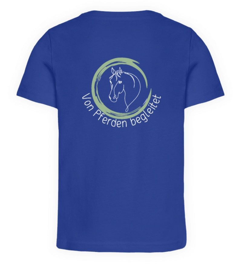 "Von Pferden begleitet" - Kinder Organic T-Shirt-668