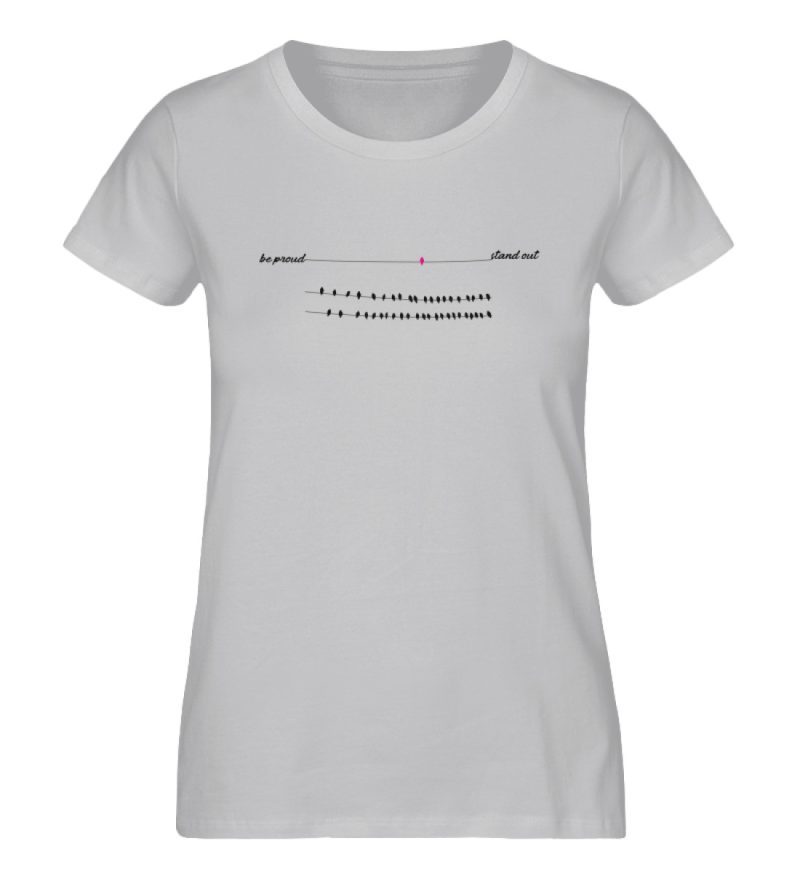 be proud - Damen Premium Organic Shirt-17