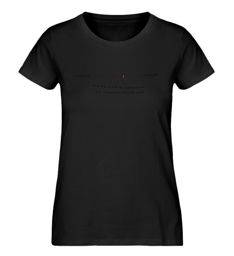 be proud - Damen Premium Organic Shirt-16