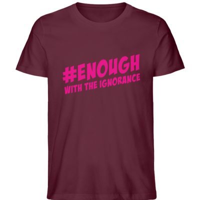 #enough - Herren Premium Organic Shirt-839