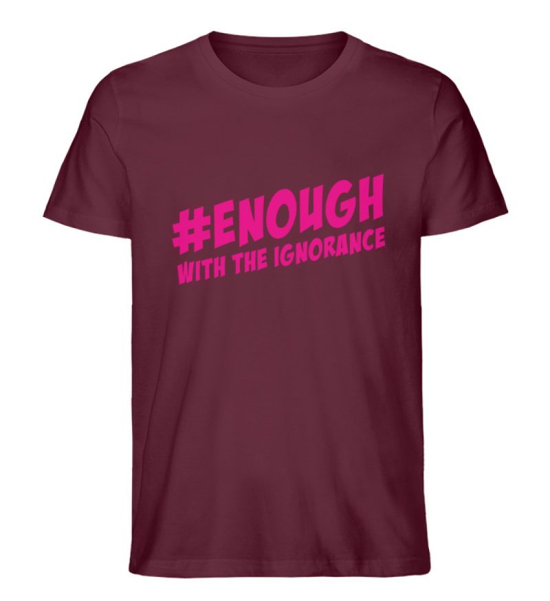 #enough - Herren Premium Organic Shirt-839