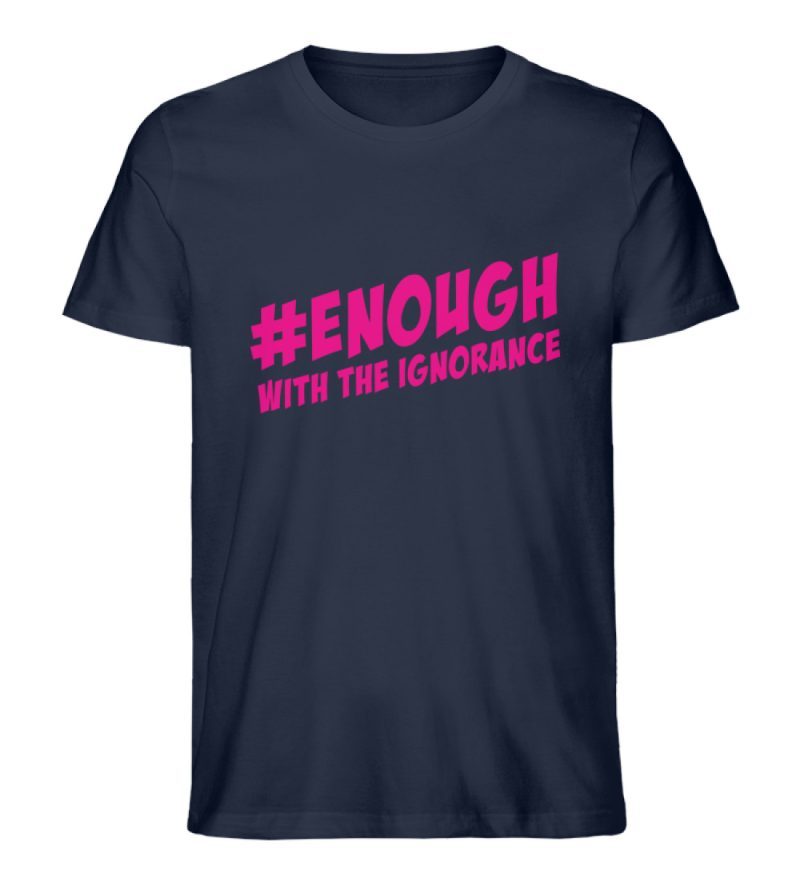#enough - Herren Premium Organic Shirt-6959