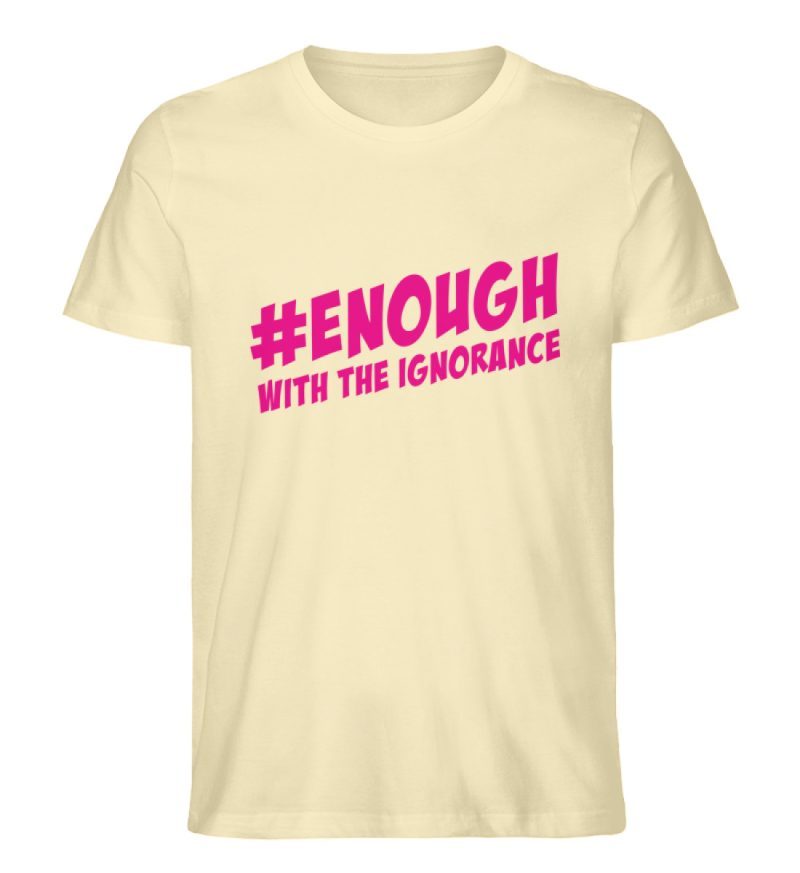 #enough - Herren Premium Organic Shirt-7052