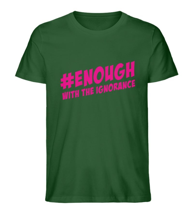 #enough - Herren Premium Organic Shirt-833
