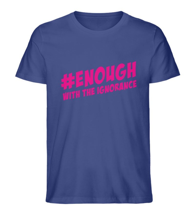 #enough - Herren Premium Organic Shirt-7139