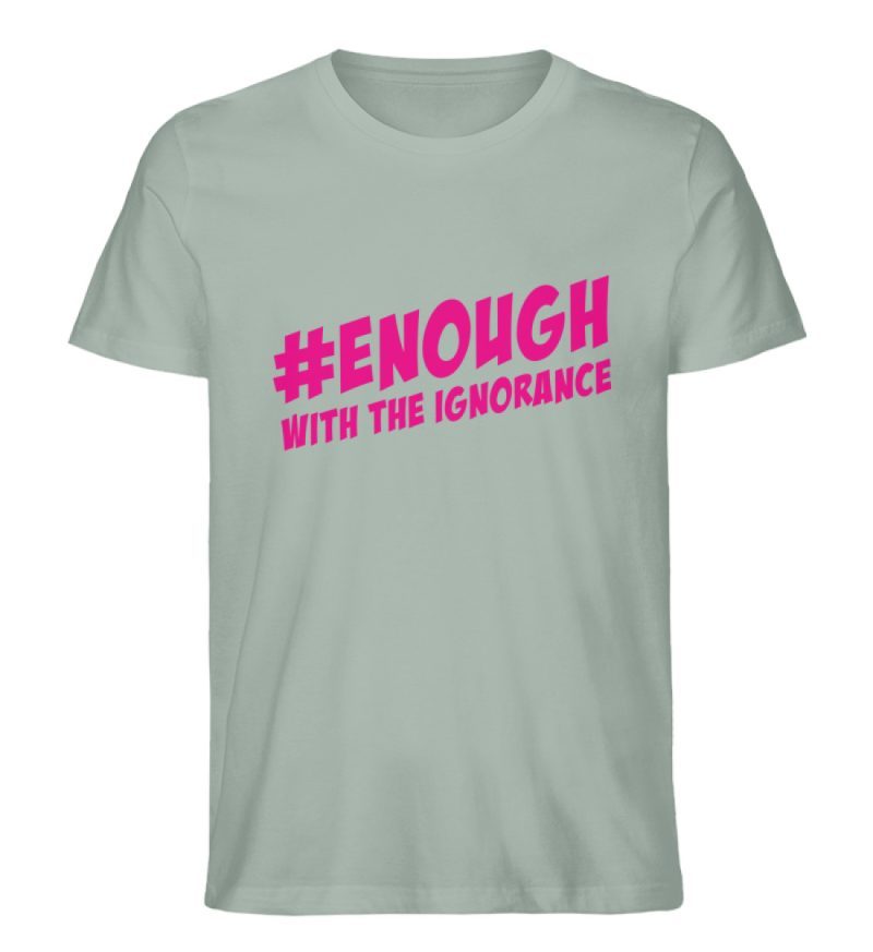 #enough - Herren Premium Organic Shirt-7137
