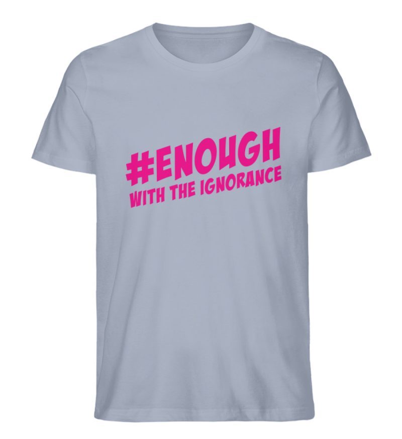 #enough - Herren Premium Organic Shirt-7086