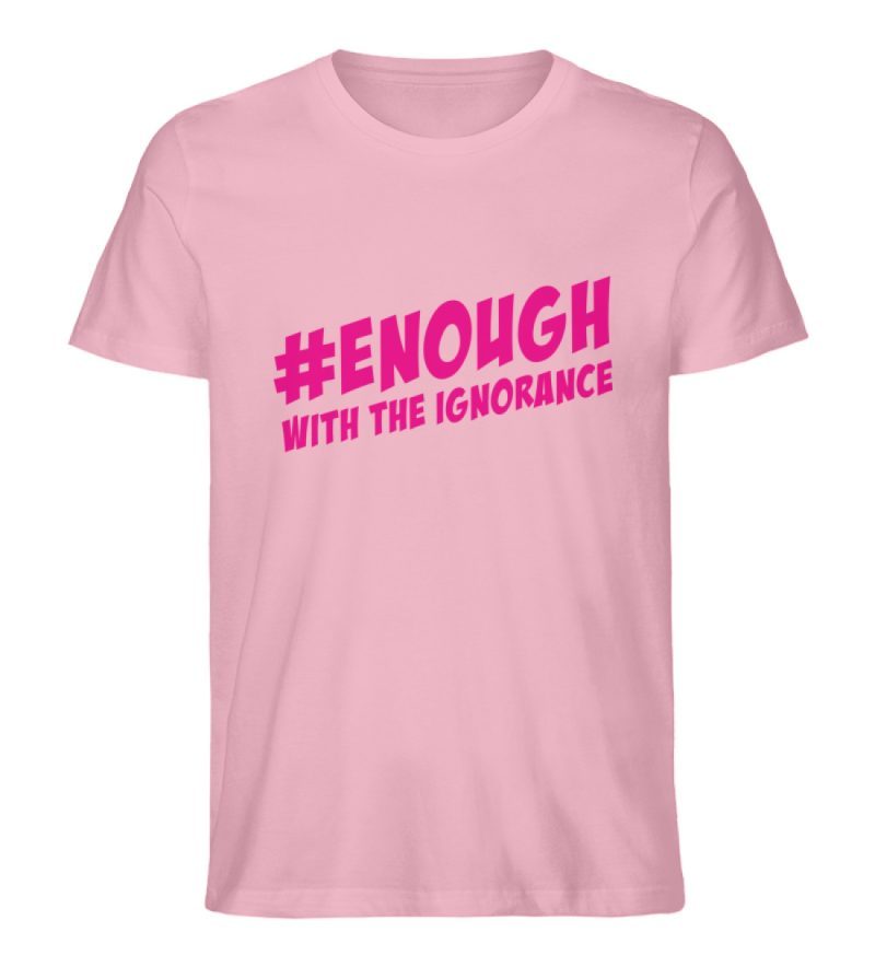 #enough - Herren Premium Organic Shirt-6883