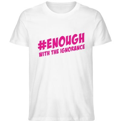 #enough - Herren Premium Organic Shirt-3
