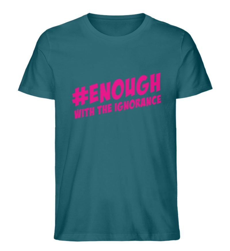 #enough - Herren Premium Organic Shirt-6878