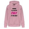 KARMA IS A BITCH ONLY IF YOU ARE - Unisex Organic Hoodie 2.0 ST/ST-6883