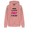 KARMA IS A BITCH ONLY IF YOU ARE - Unisex Organic Hoodie 2.0 ST/ST-7089
