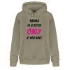 KARMA IS A BITCH ONLY IF YOU ARE - Unisex Organic Hoodie 2.0 ST/ST-651