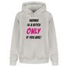 KARMA IS A BITCH ONLY IF YOU ARE - Unisex Organic Hoodie 2.0 ST/ST-6865