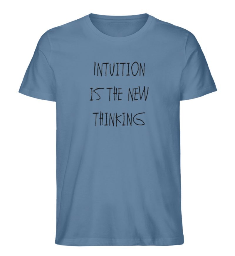 Intuition is the new thinking - Herren Premium Organic Shirt-6904