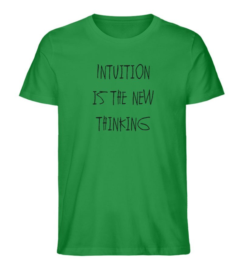Intuition is the new thinking - Herren Premium Organic Shirt-6879