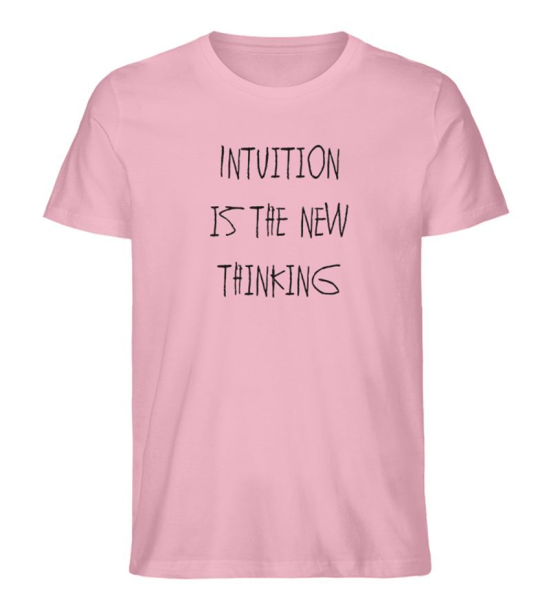 Intuition is the new thinking - Herren Premium Organic Shirt-6883