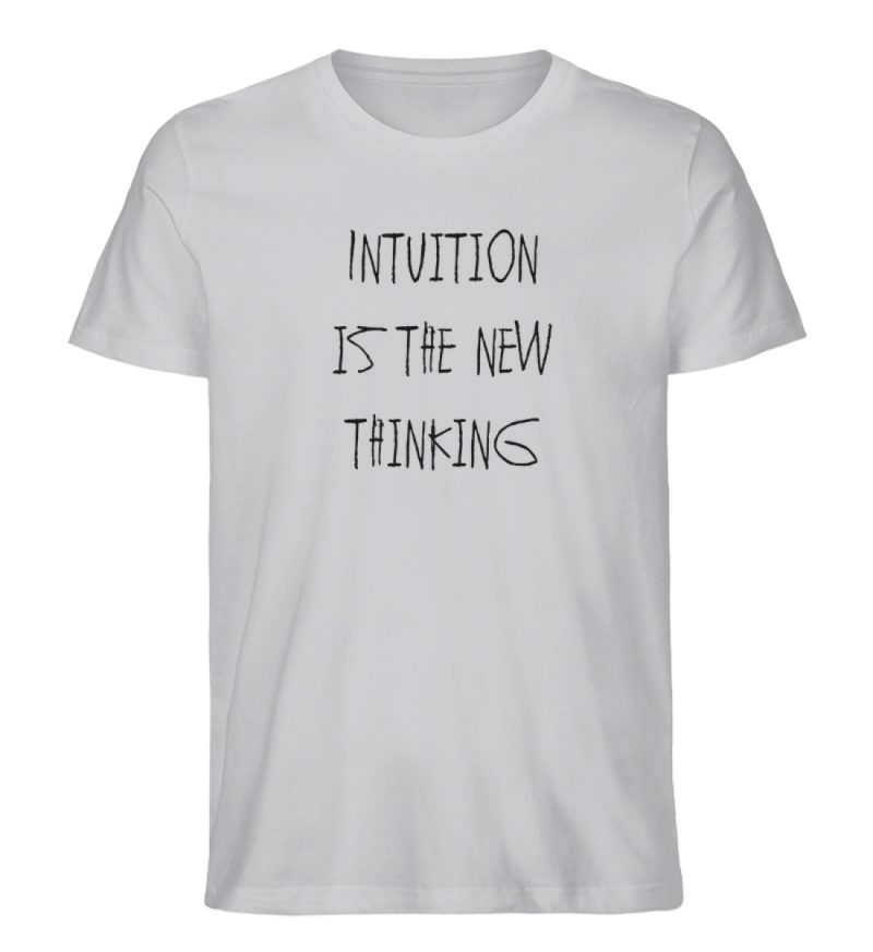 Intuition is the new thinking - Herren Premium Organic Shirt-17