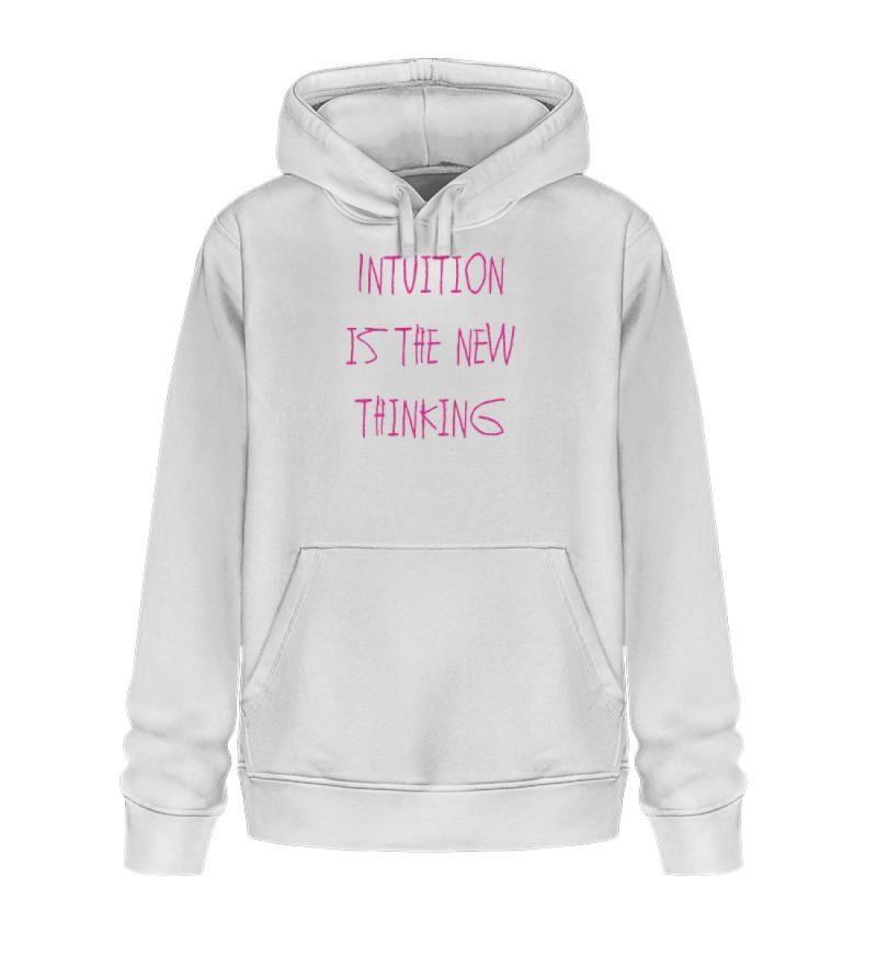 Intuition is the new thinking - Unisex Organic Hoodie 2.0 ST/ST-3