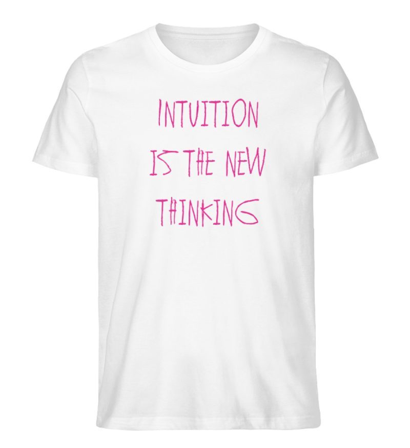 Intuition is the new thinking - Herren Premium Organic Shirt-3