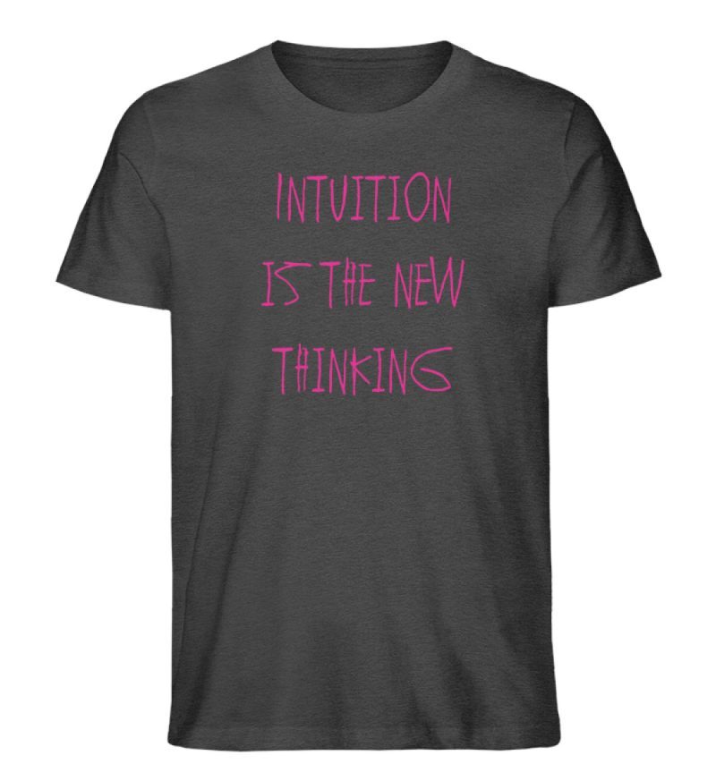 Intuition is the new thinking - Herren Premium Organic Shirt-6881