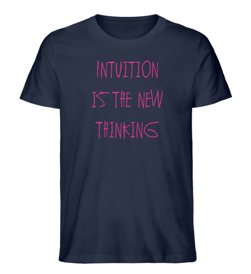 Intuition is the new thinking - Herren Premium Organic Shirt-6959