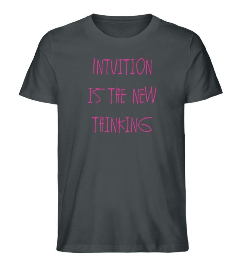 Intuition is the new thinking - Herren Premium Organic Shirt-7068