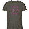 Intuition is the new thinking - Herren Premium Organic Shirt-7072