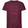 Intuition is the new thinking - Herren Premium Organic Shirt-839