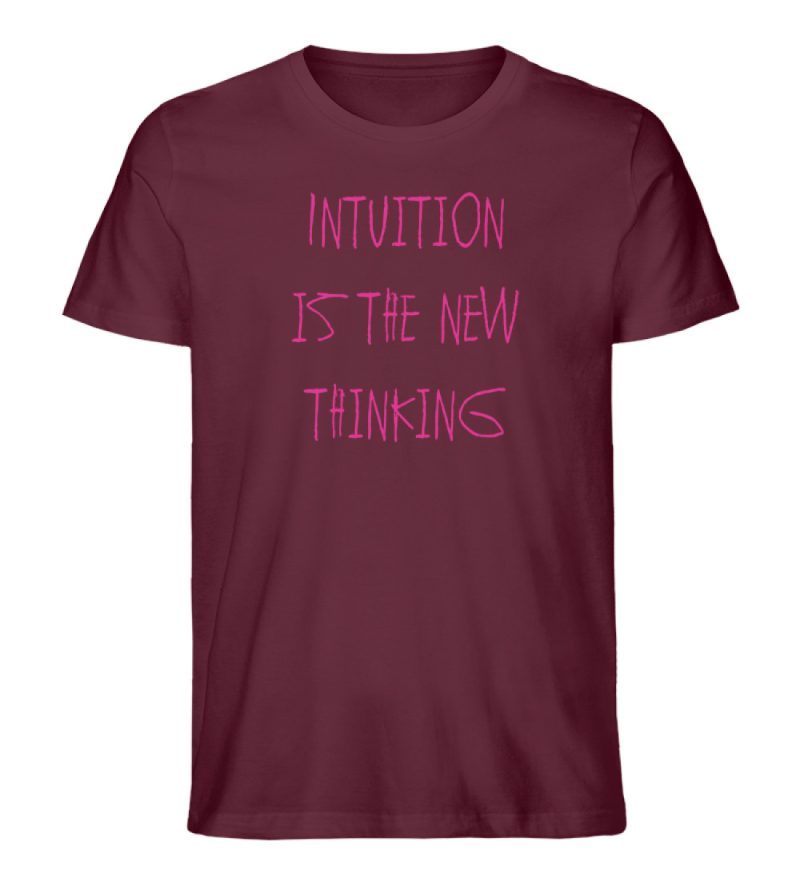 Intuition is the new thinking - Herren Premium Organic Shirt-839