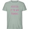 Intuition is the new thinking - Herren Premium Organic Shirt-7137