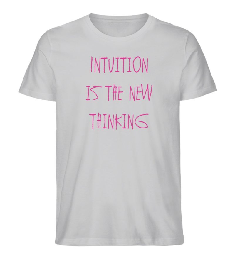 Intuition is the new thinking - Herren Premium Organic Shirt-17
