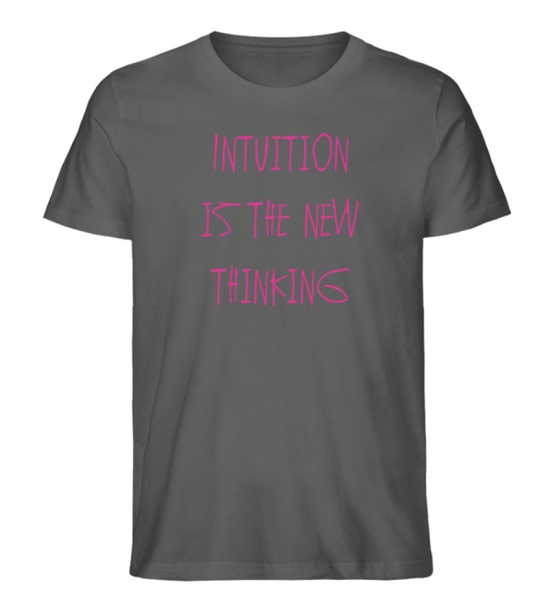 Intuition is the new thinking - Herren Premium Organic Shirt-6903