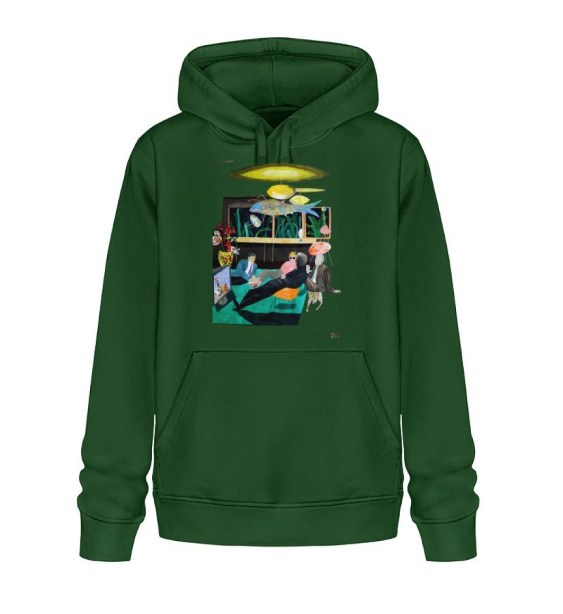 "Vita Hotel" von dem King Kong Kunst Kabinett - Unisex Organic Hoodie 2.0 ST/ST-833